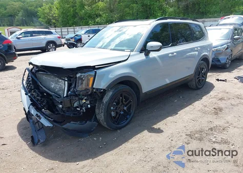 2025 Kia Telluride Ex X-Line из США, поврежденный, VIN 5XYP3DGC5SG577553